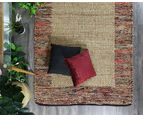 Mahal Multi Colour Boarder Jute Rug