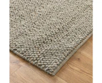 Twin Weave Duck Egg Blue Rug