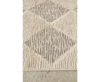 Newton Harlequin Beige Contemporary Rug - 4 Sizes