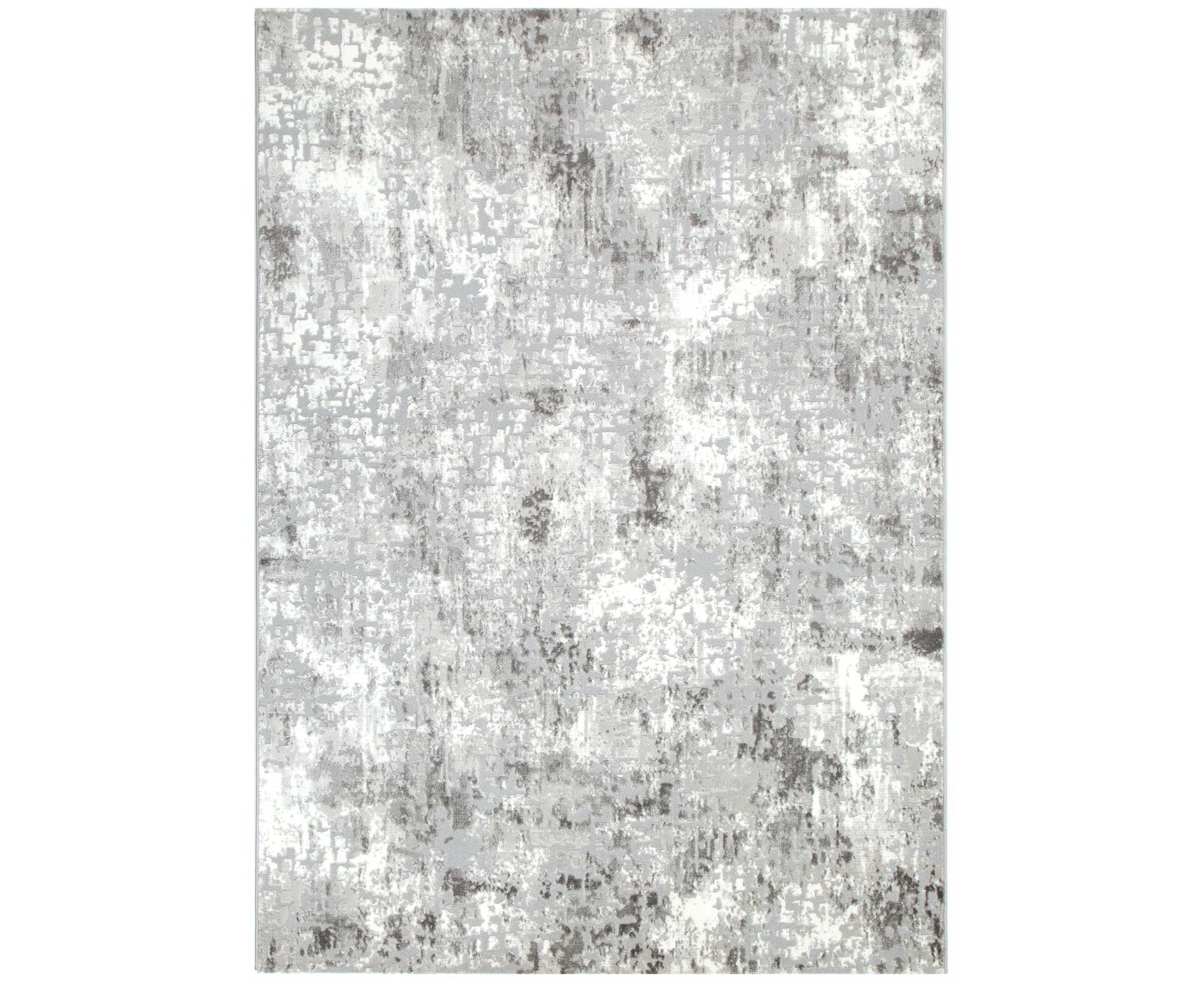 Jade Abstract Grey Rug