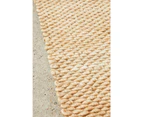 Indi Hive Natural Jute Modern Hand Loomed Hallway Runner Rug