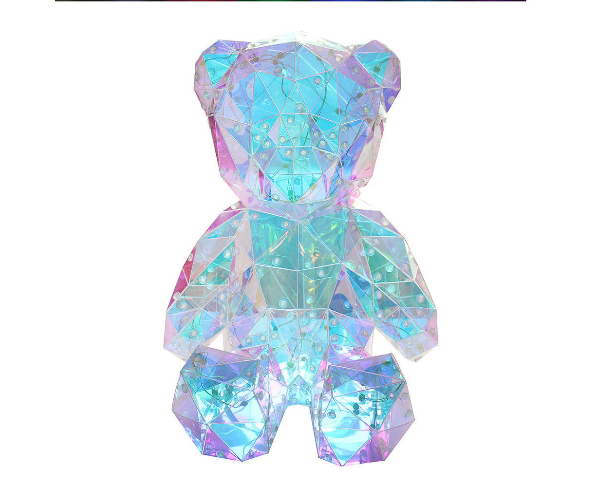 Starlightz Interactive LED USB Bluetooth Acrylic Night Light Room Lamp Teddy