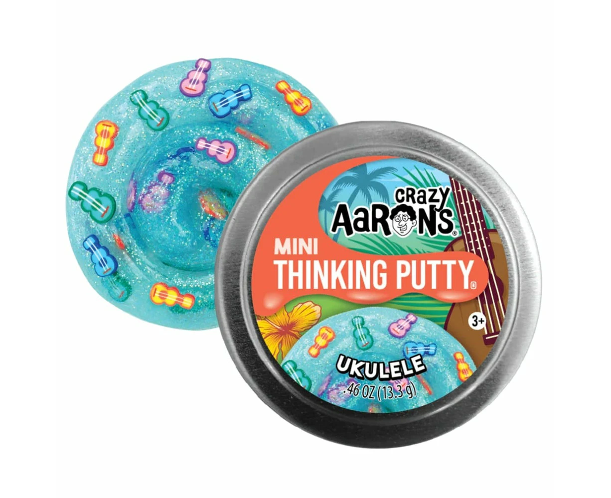 Crazy Aaron's 2 inch Mini Thinking Putty Ukelele