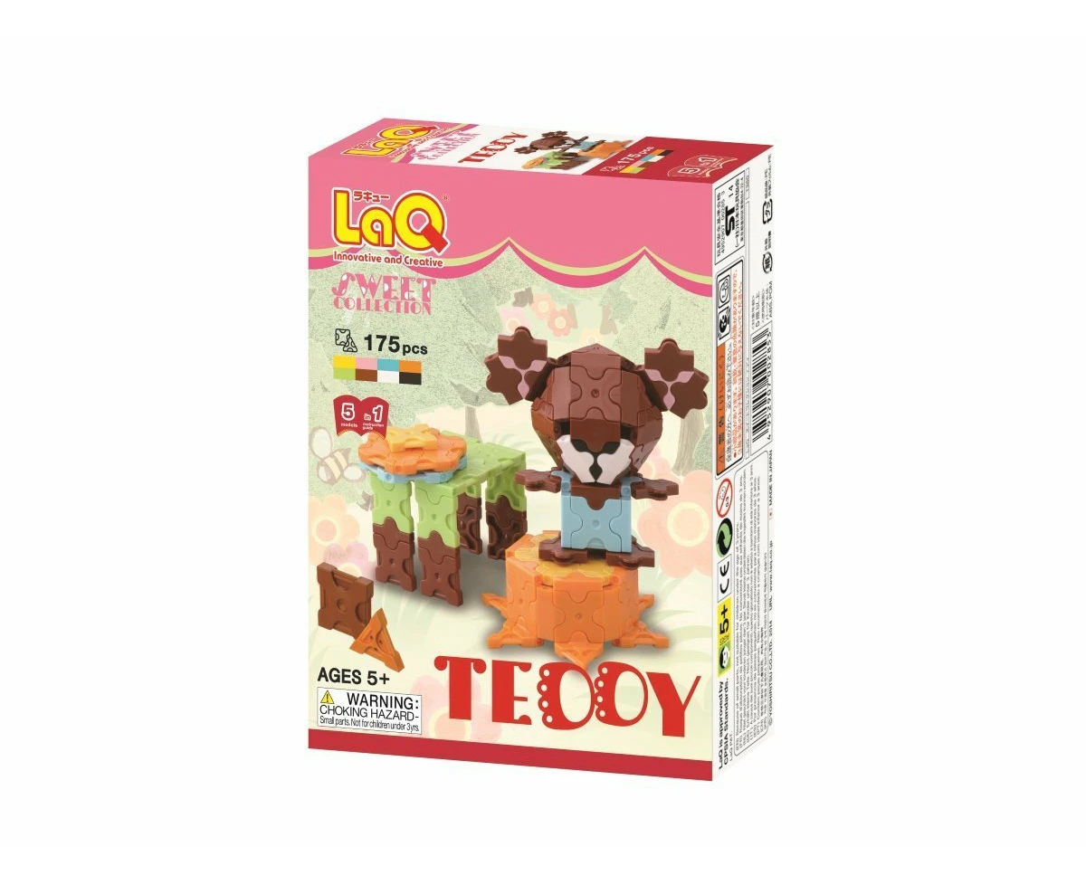 Laq Sweet Collection Teddy 5 Models, 175 Pieces