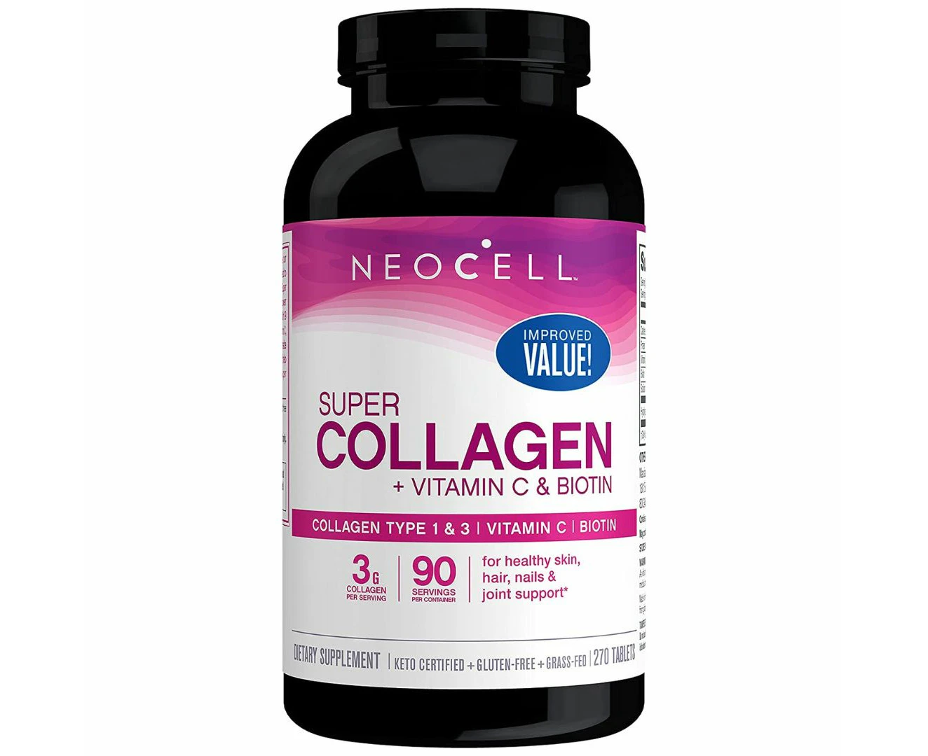 Neocell, Super Collagen, + Vitamin C & Biotin