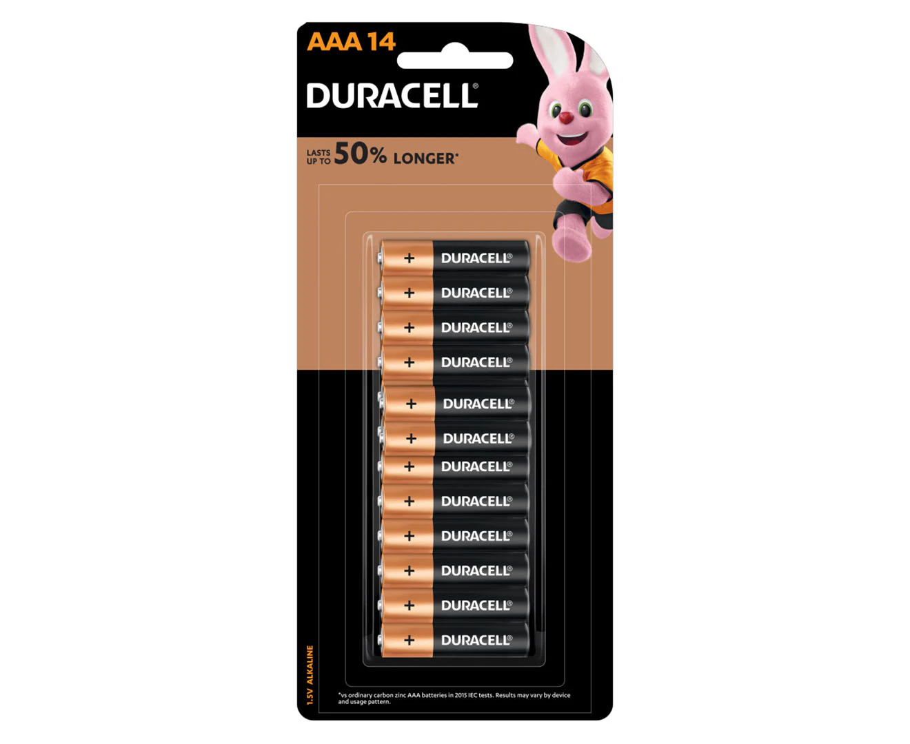 Duracell Coppertop Alkaline AAA Batteries 14-Pack