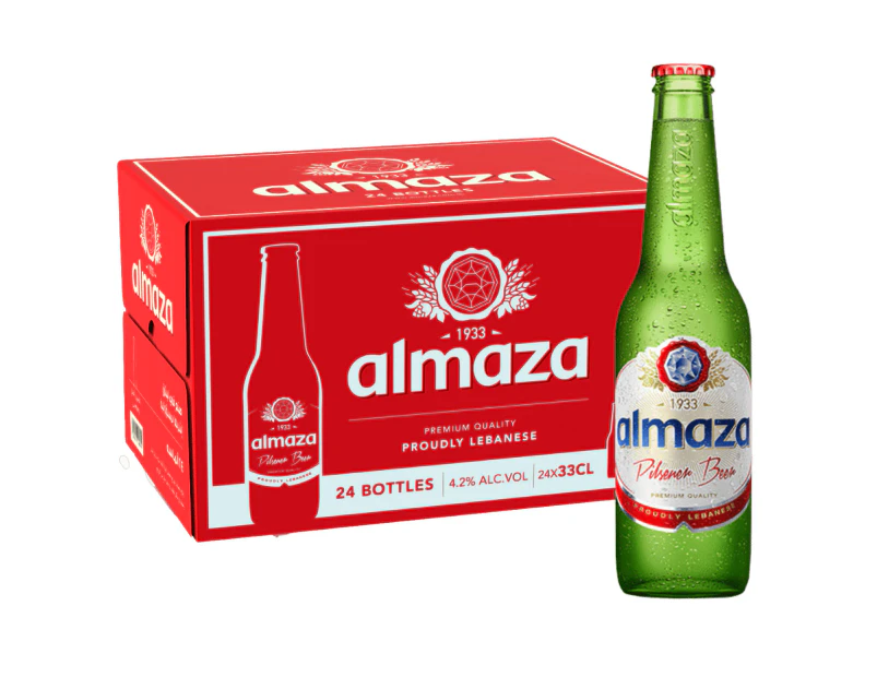 Almaza Pilsener Lebanese Beer 330ml