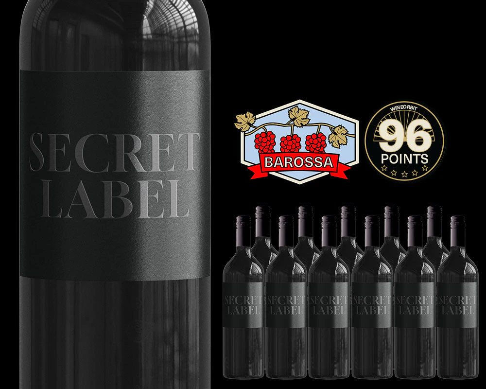 12 Pack -  96pt Secret Label Barossa Shiraz 2022