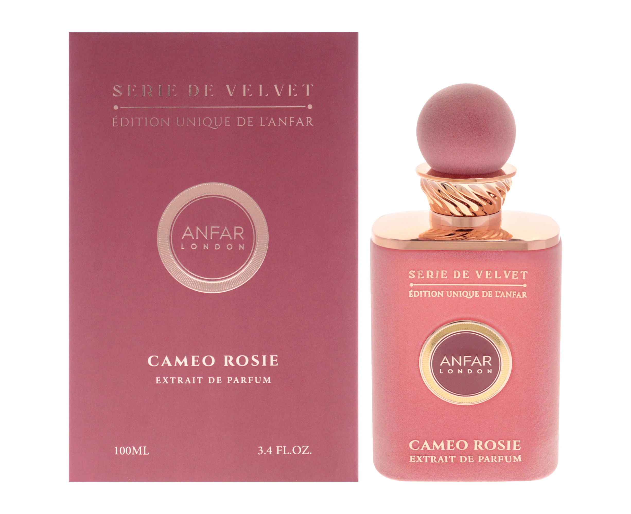 Serie De Velvet - Cameo Rosie by Anfar for Women - 3.4 oz Extrait De Parfum Spray