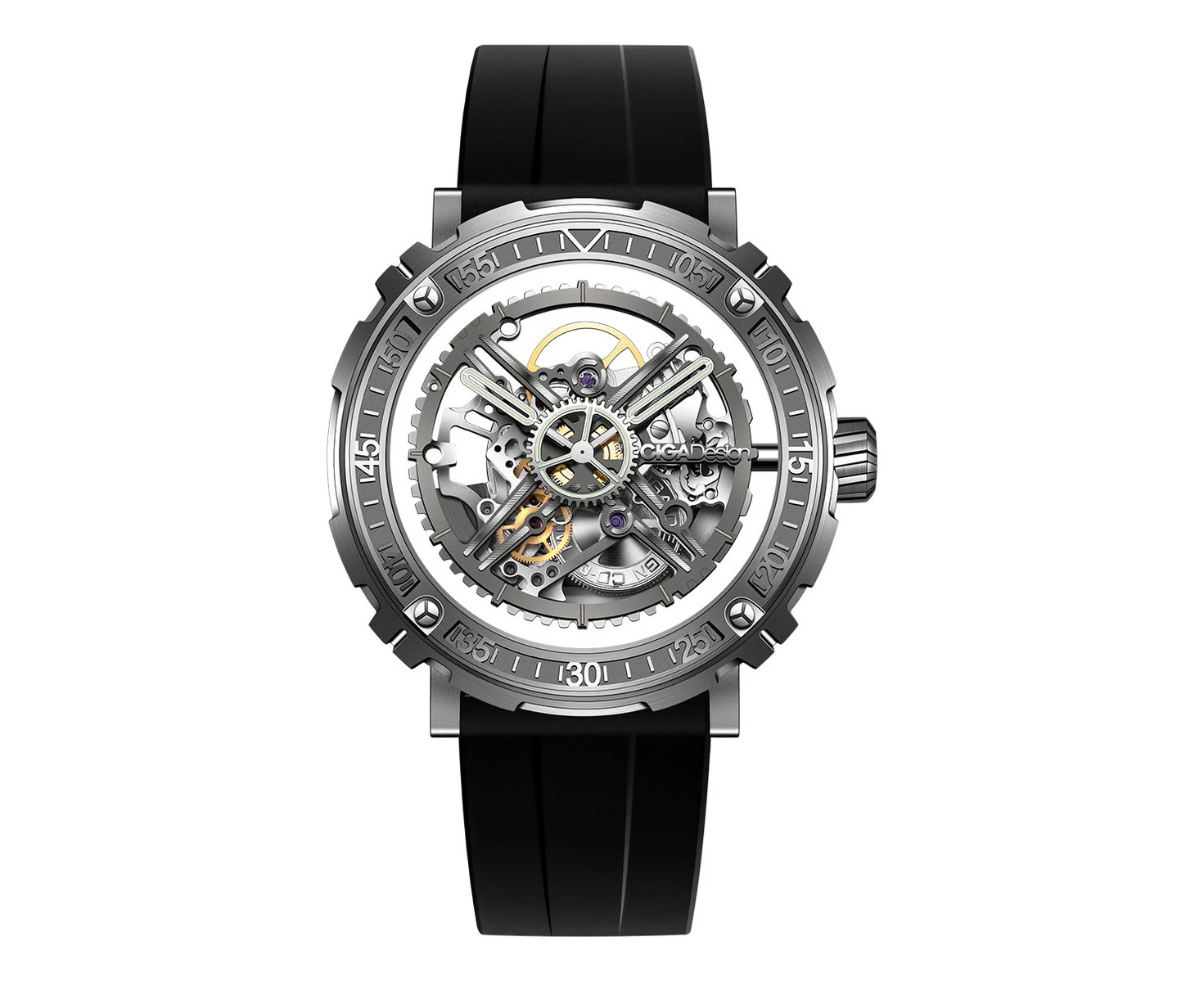 Series M Magician Mechanical Watch Steel Original design 3ATM Waterproof Exquisite gift box