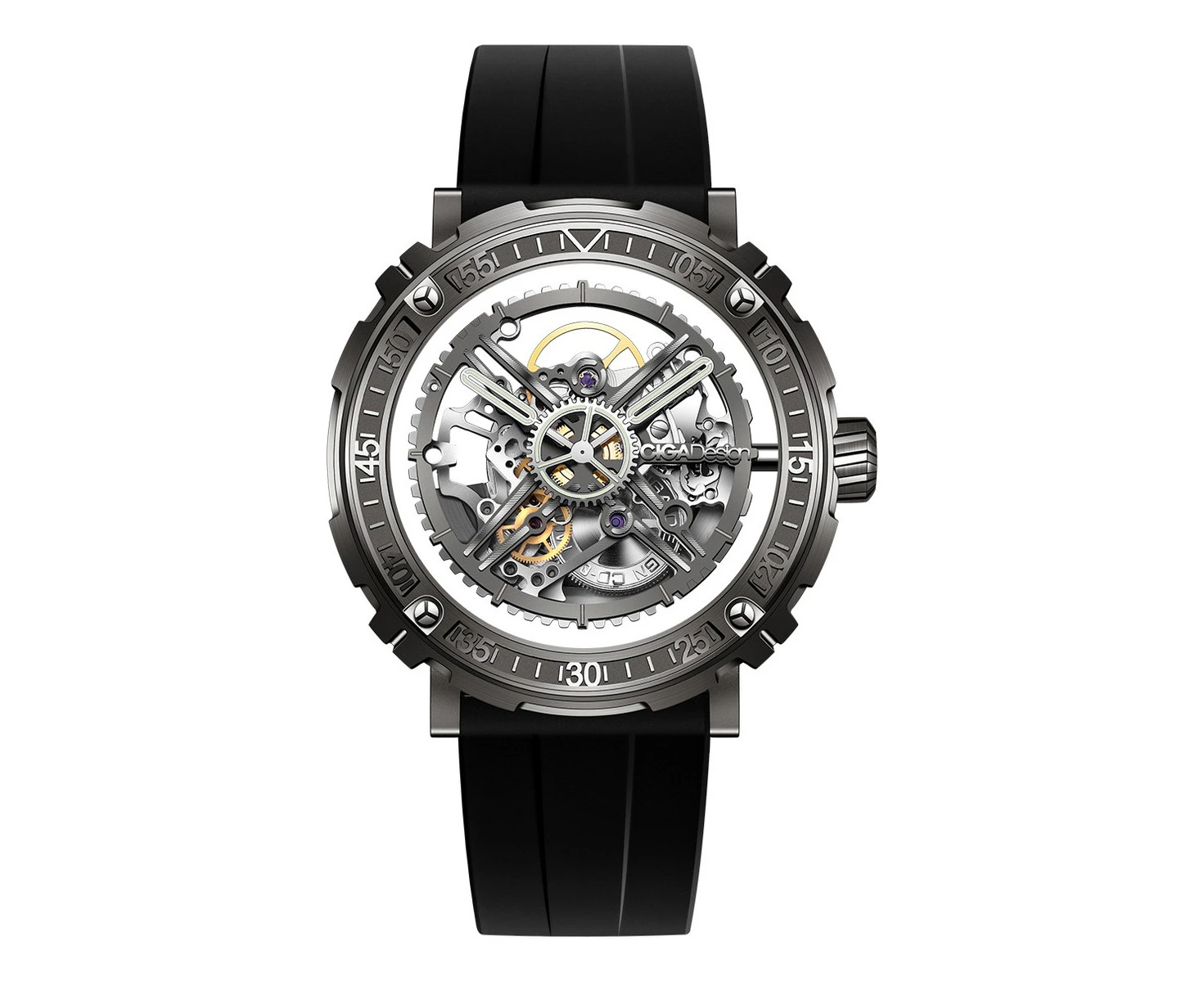 Series M Magician Mechanical Watch Titanium Original design 3ATM Waterproof Exquisite gift box