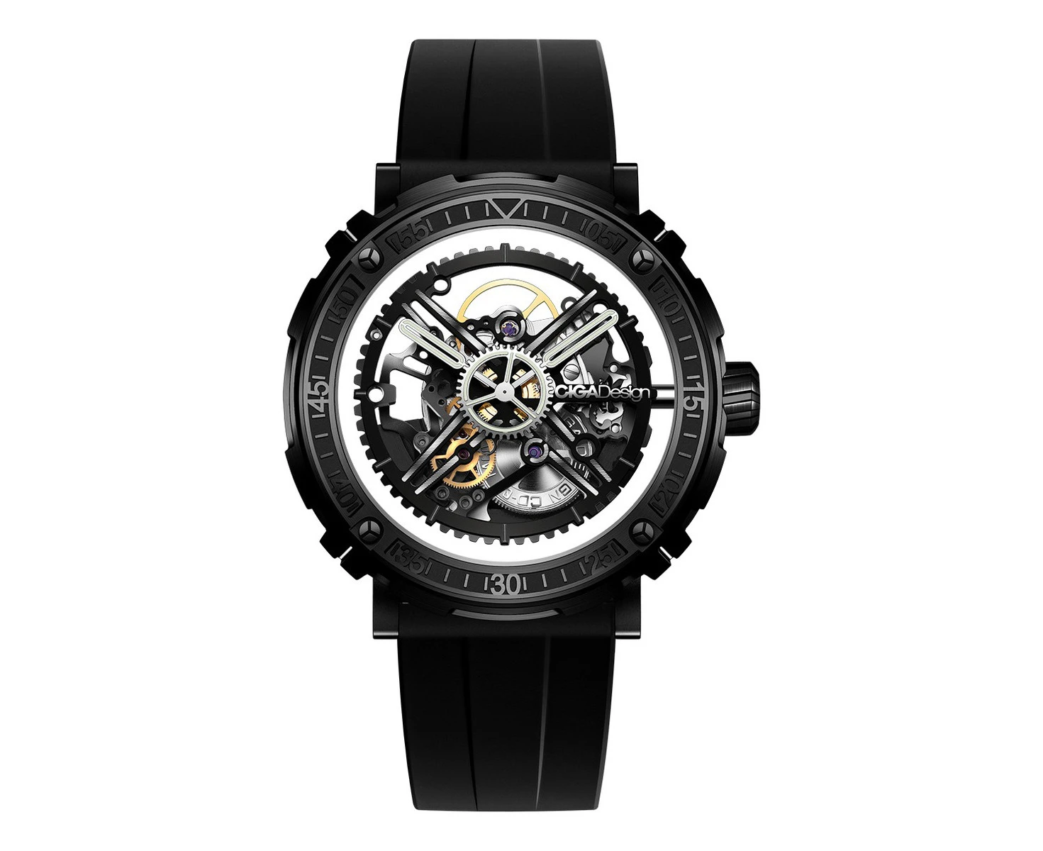 Series M Magician Mechanical Watch DLC Original design 3ATM Waterproof Exquisite gift box