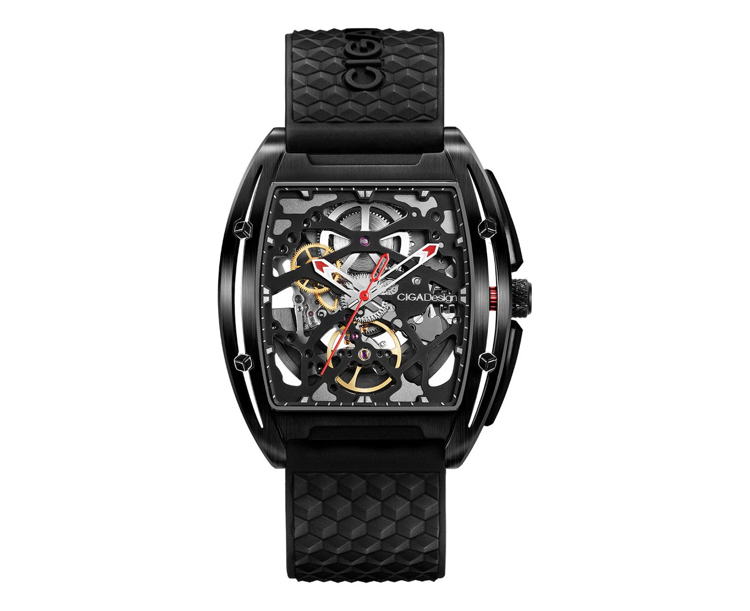 Watch Z Series Edge DLC Mechanical Watch  Original design 3ATM Waterproof Exquisite gift box