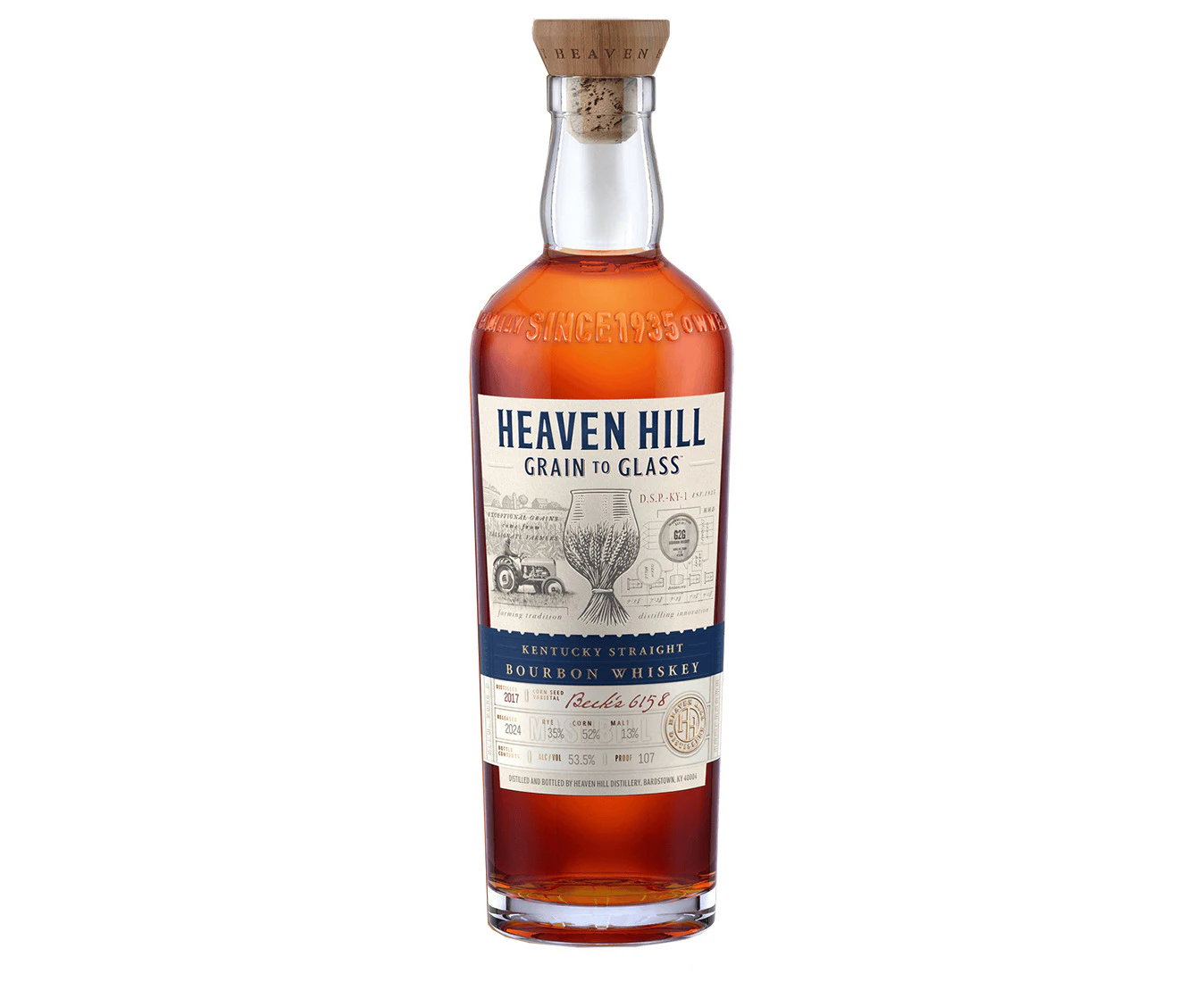 Heaven Hill Grain to Glass Kentucky Straight Bourbon Whiskey 700ml