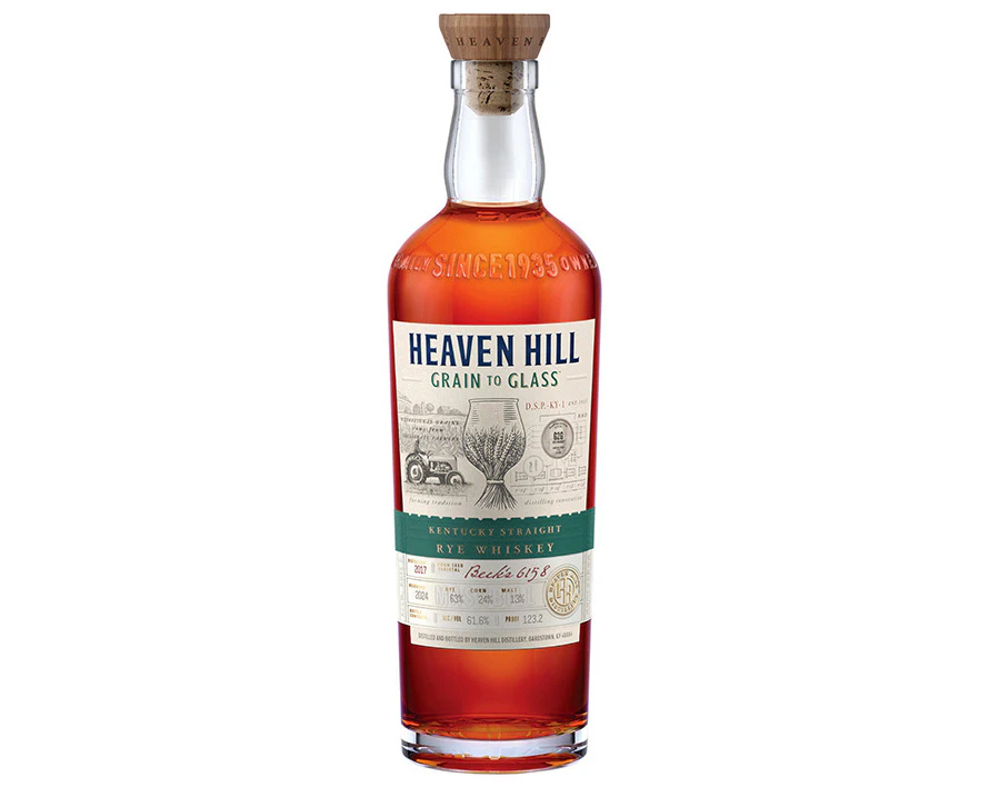 Heaven Hill Grain to Glass Kentucky Straight Rye Whiskey 700ml