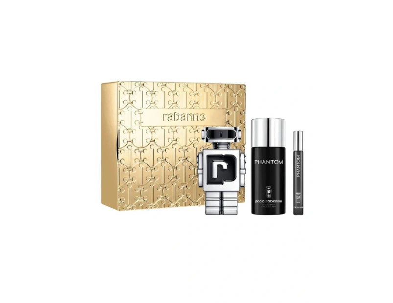 Rabanne Phantom EDT 100ml 3 Piece Gift Set