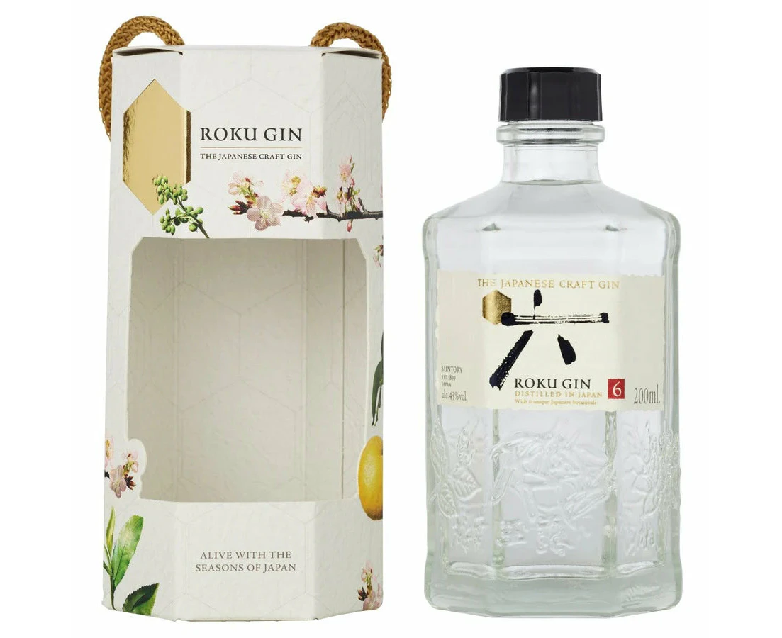 Roku Japanese Craft Gin Gift Pack 200ml