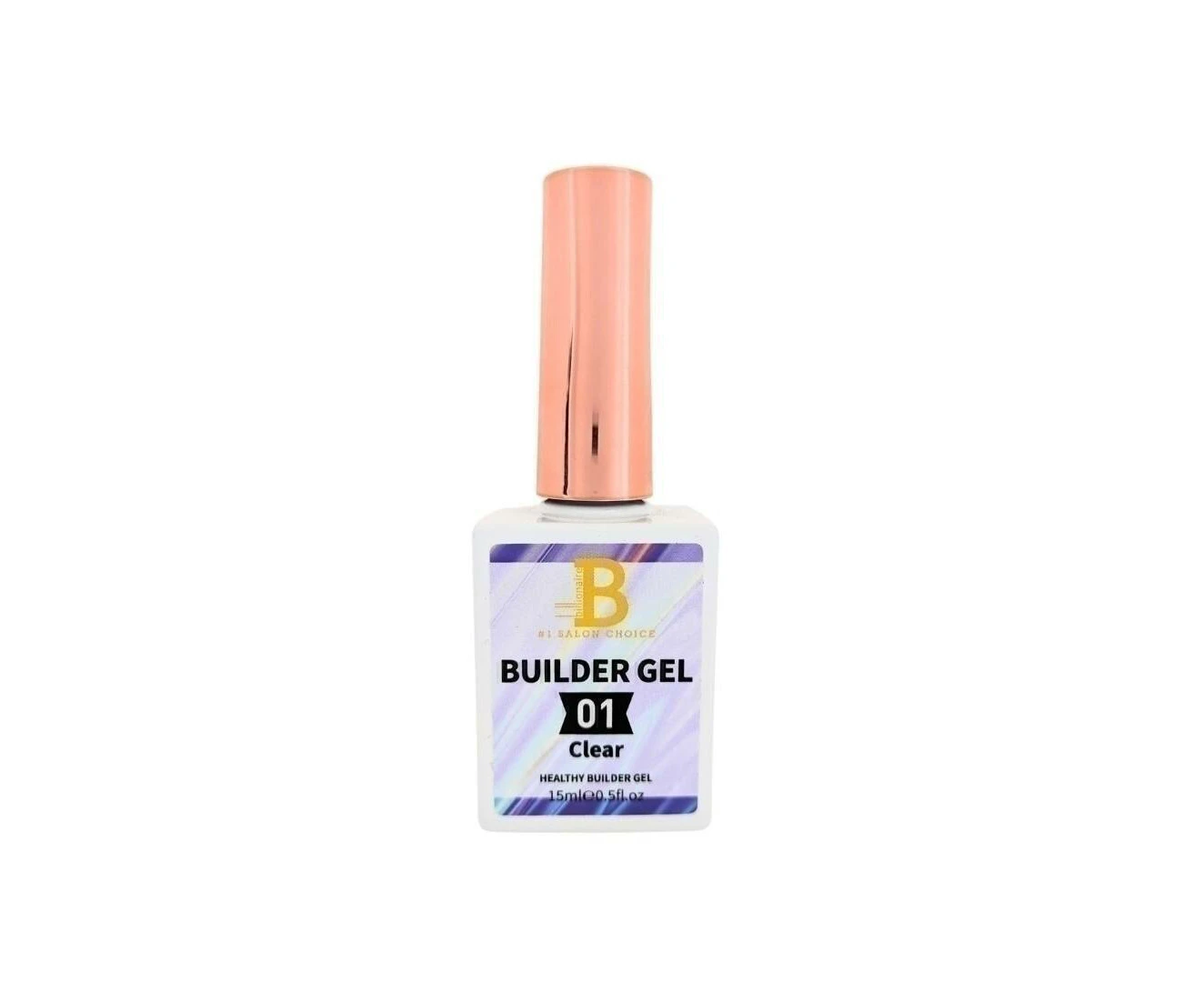 Billionaire BIAB Builder Gel Brush-On Soak Off 01 Clear 15ml