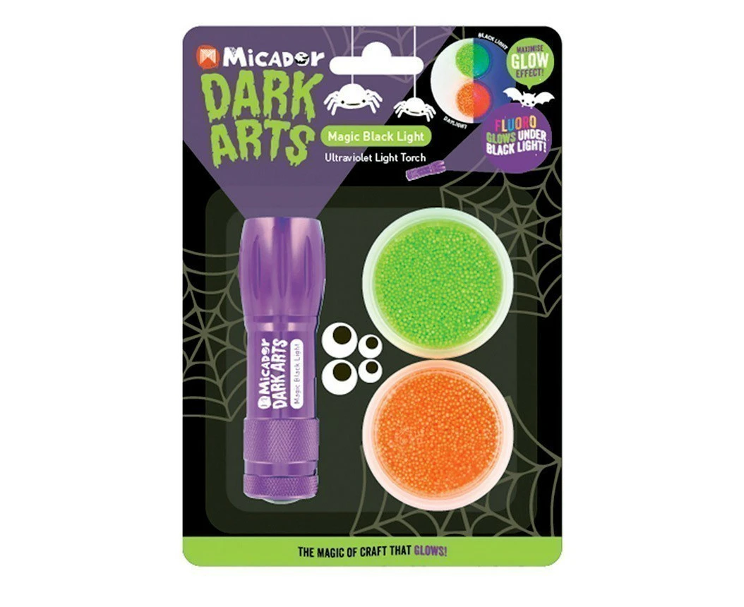 Micador Dark Arts Magic Black Light Torch