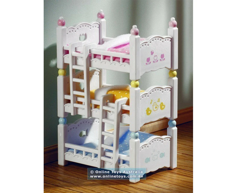 Sylvanian Families Triple Bunk Beds Sf4448