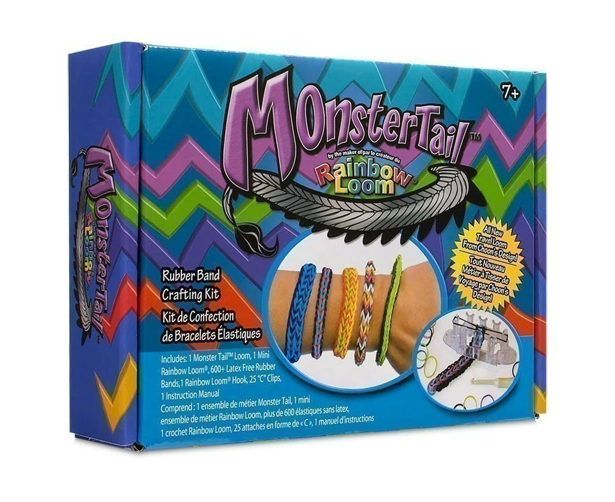 Rainbow Loom Monster Tail Bracelets