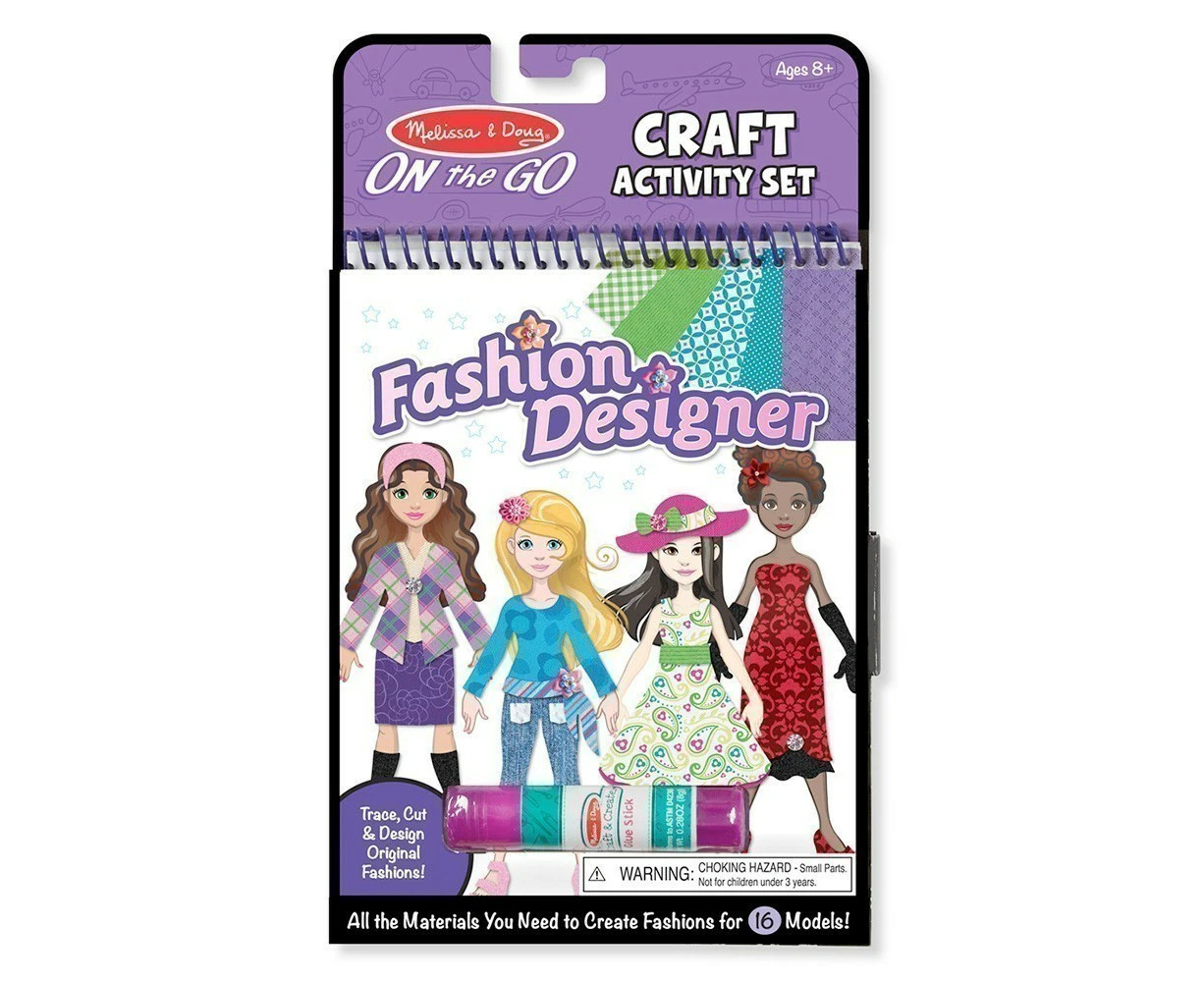 Melissa And Doug On The Go Fashion Designer