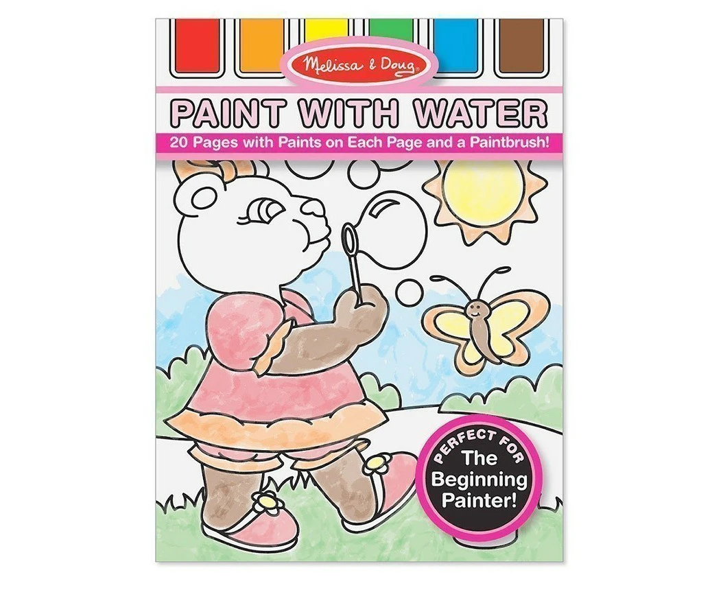 Melissa And Doug Paint With Water Pink