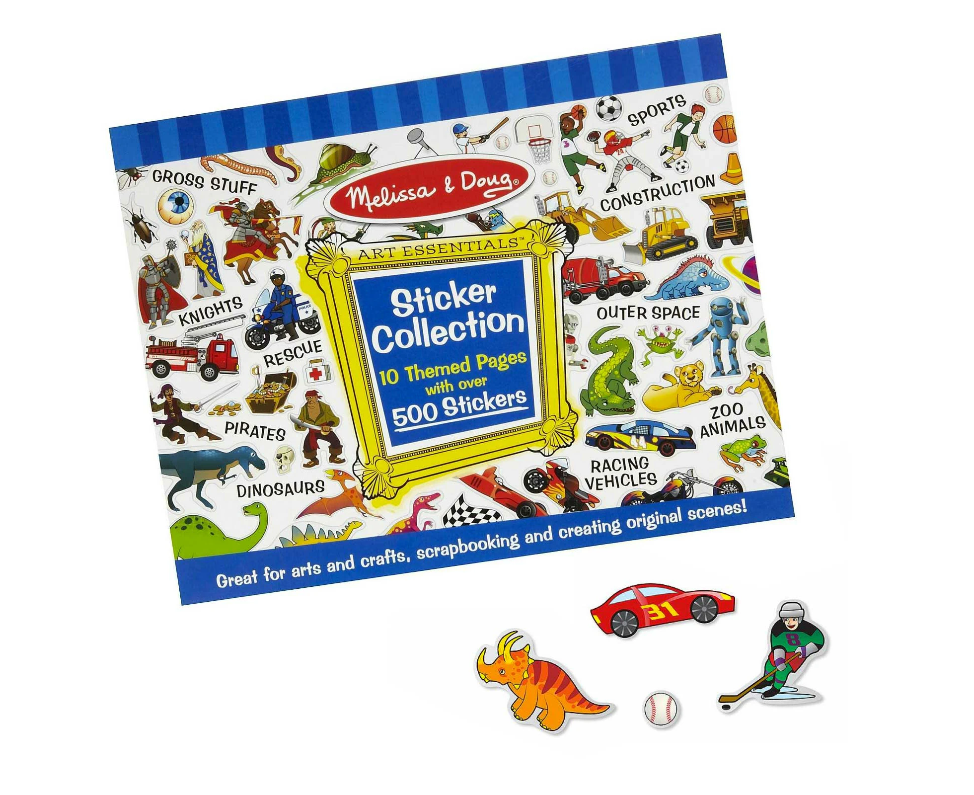 Melissa & Doug - Sticker Collection Pad - Blue