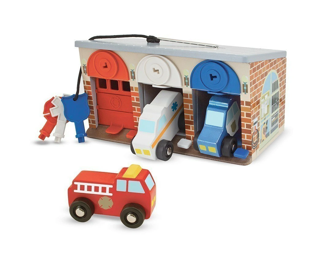 Melissa And Doug Lock & Roll Rescue Garage