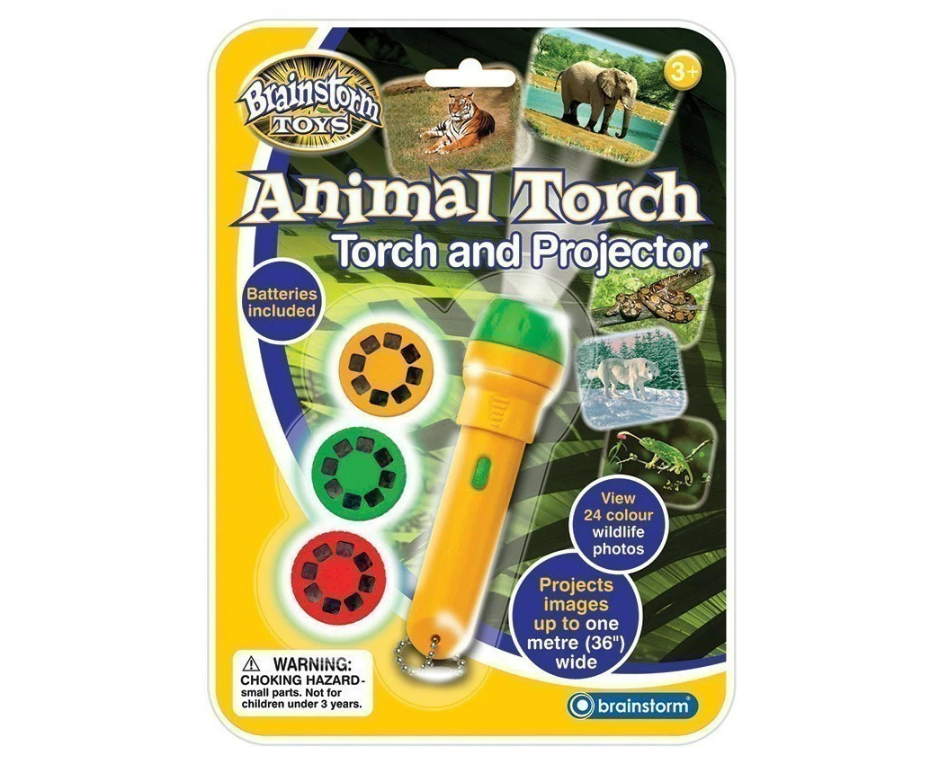 Brainstorm Toys Animal Torch & Projector