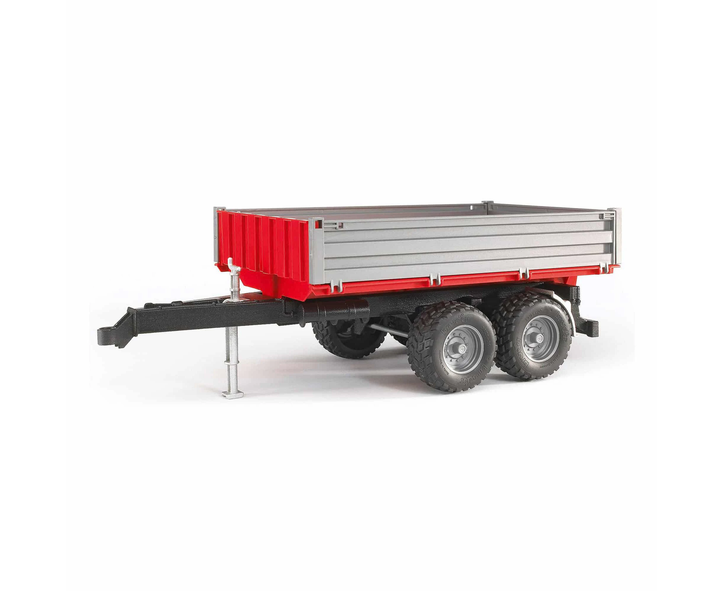 Bruder Tipping Trailer With Grey Sides