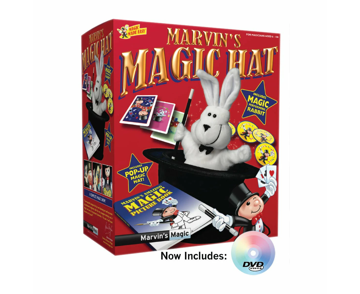 Marvin's Magic Magic Hat Tricks With Dvd