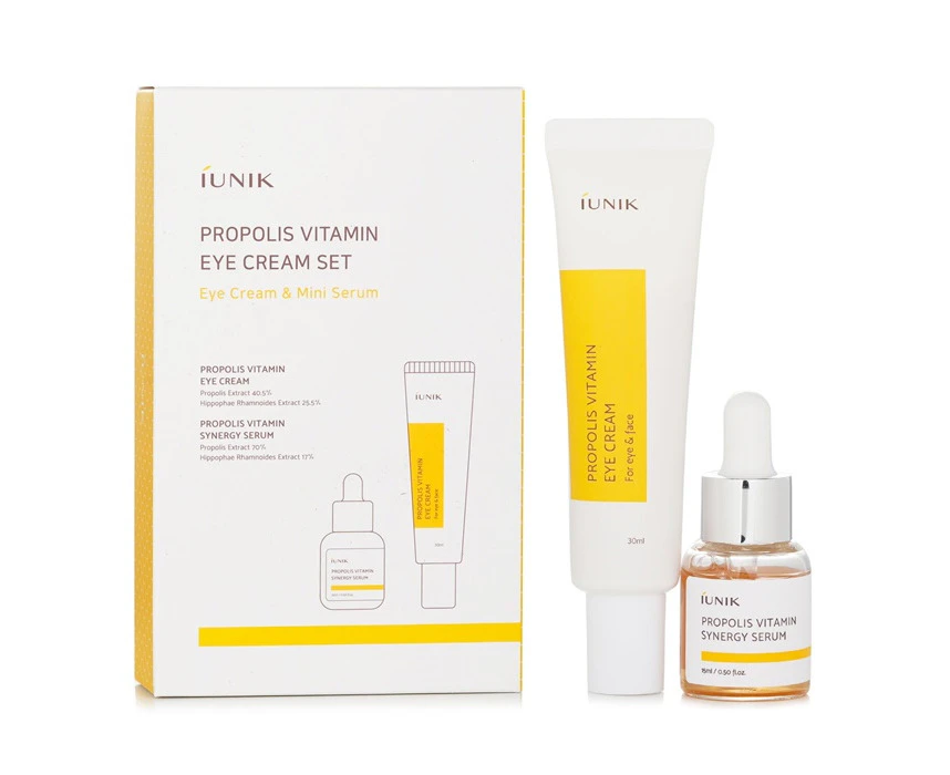 iUNIK Propolis Vitamin Eye Cream Set 2pcs