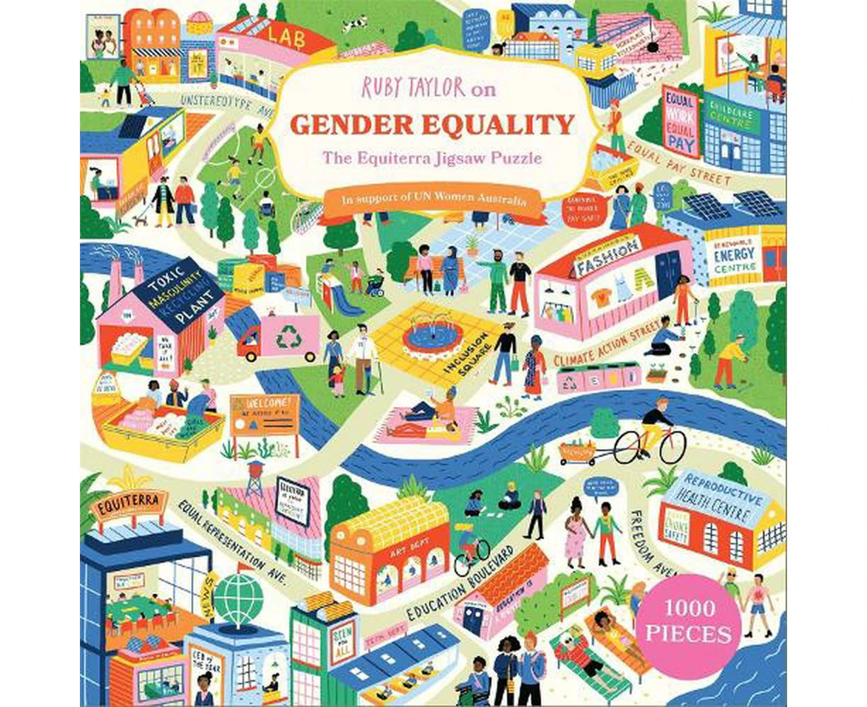 Ruby Taylor on Gender Equality: A 1000-Piece Equality Jigsaw Puzzle