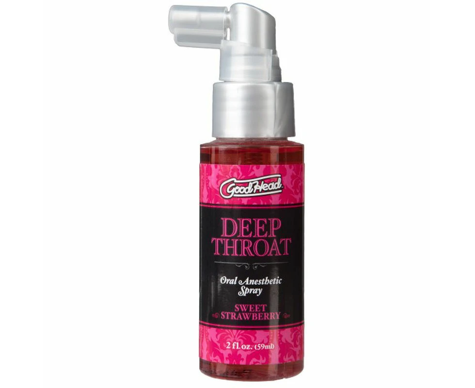 GoodHead Deep Throat Spray Strawberry 59ml