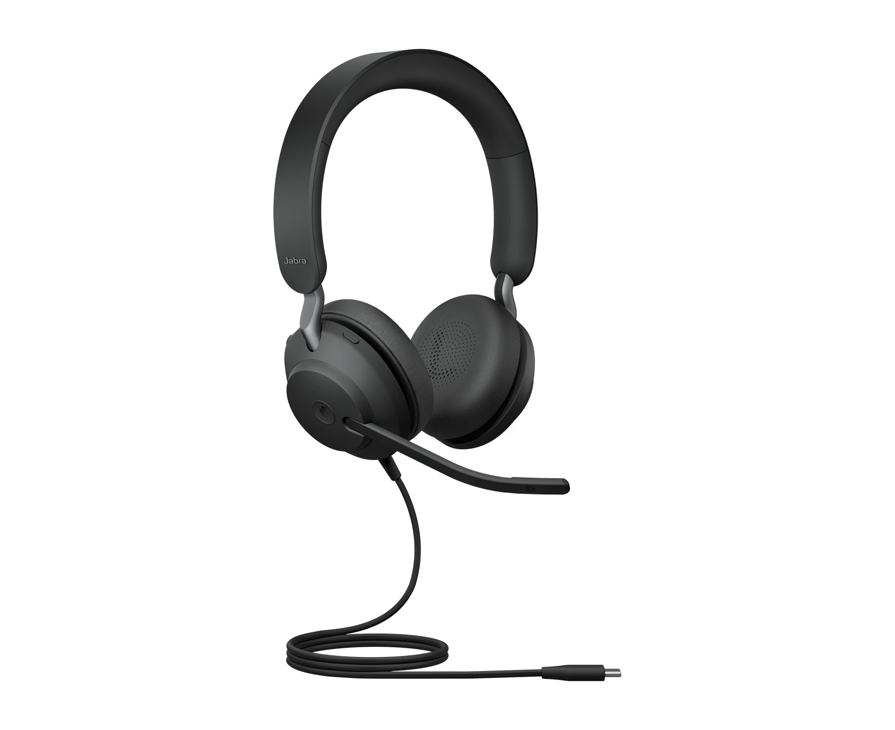 Jabra Evolve2 40 SE Wired USB-A MS Stereo Headset, 3600 Busy Light, Noise Isolationg Ear Cushions, 2Yr Warranty