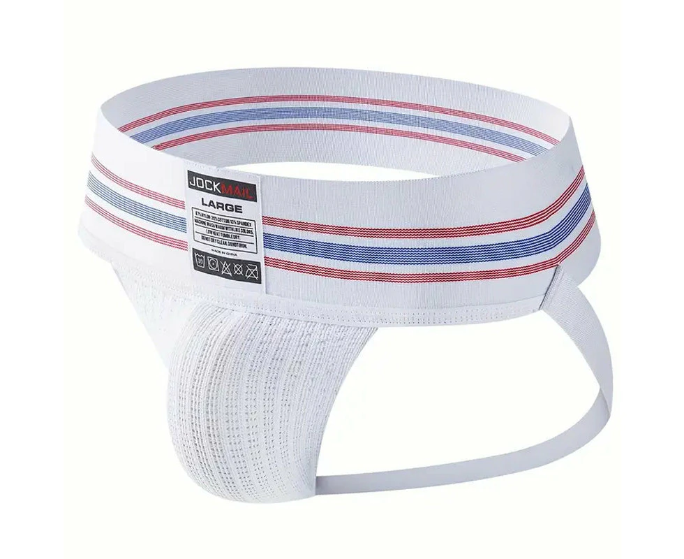 X-Cite Wide Band Jockstrap - White