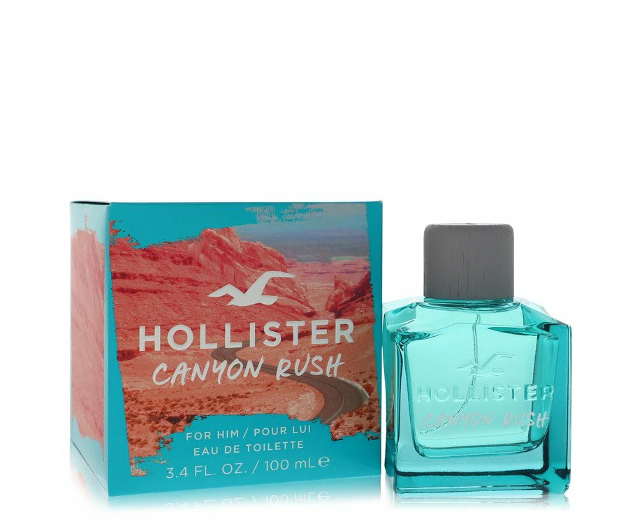 Hollister Canyon Rush by Hollister Eau De Toilette Spray 3.4 oz for Men