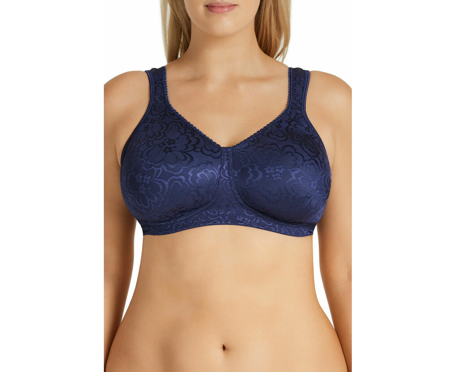 Women 2 x Playtex Ultimate Lift And Support Bra - Blue Velvet Elastane/Nylon