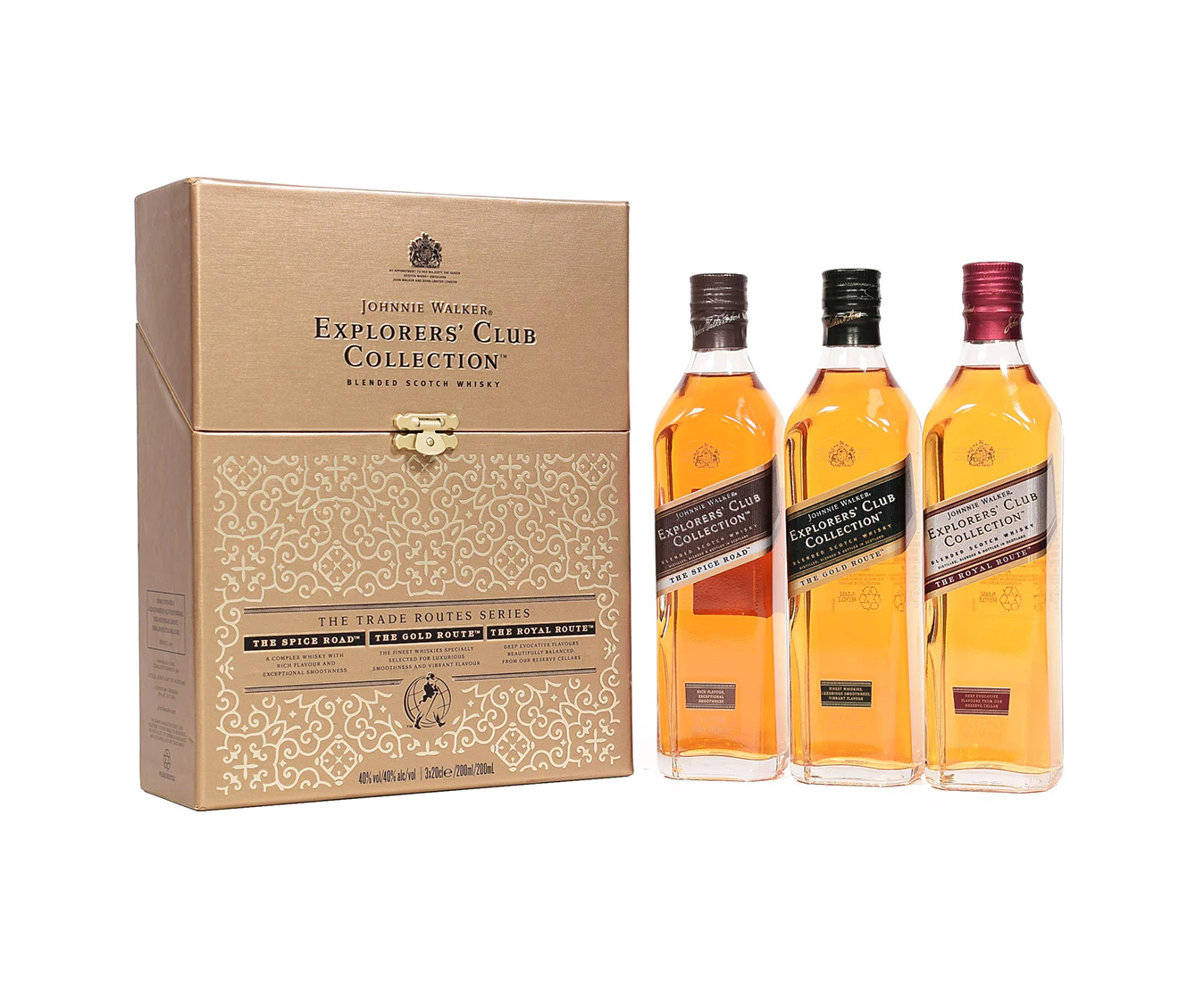 Johnnie Walker Explorers' Club Collection Gift Collection 3x 200ml