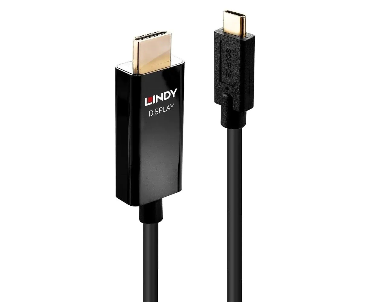 Lindy USBC to HDMI Adapter 2m - Black