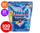 Finish Powerball Quantum Dishwashing Tabs Lemon Sparkle 100pk