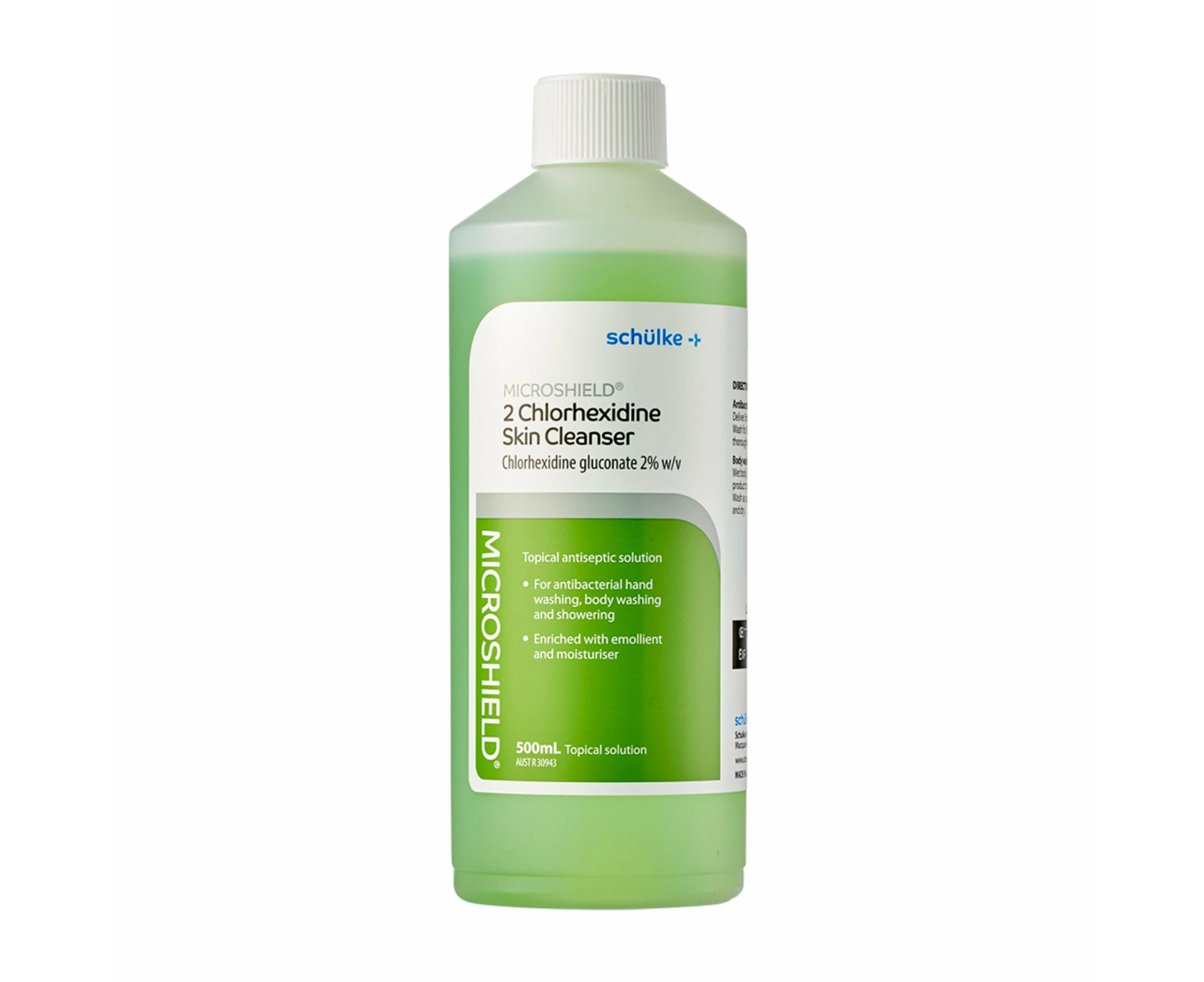 Microshield 2 Chlorhexidine Skin Cleanser 500ml