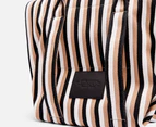 Marc Jacobs Stripe Jacquard Beach Tote Bag - Camel/Multi