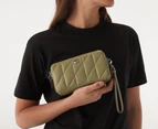 Coach Kira Quilted Leather Crossbody Bag - Moss