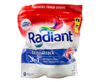 156pc Radiant Stain Attack Laundry Detergent Capsules 3in1 Front & Top Loader