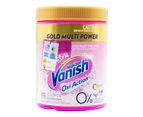 3x Vanish Napisan Gold Multi Power Oxi Action Laundry Detergent Powder 1kg