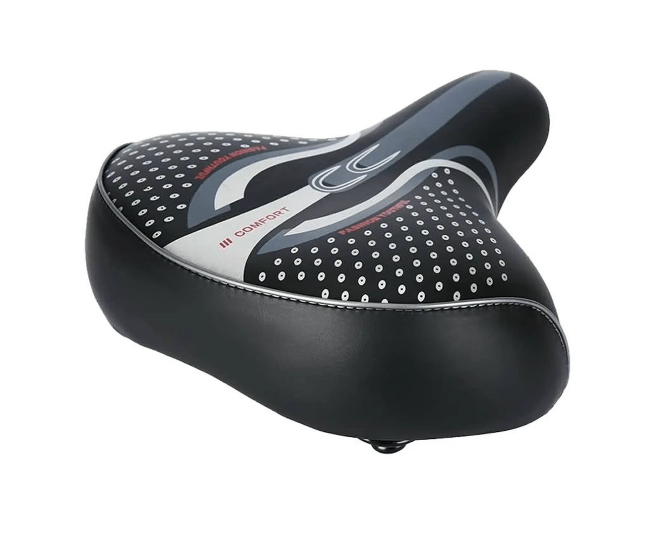 Large Bum Bike Seat Bicycle Gel Ladies Cycling Sprung Saddle Unisex Comfortable