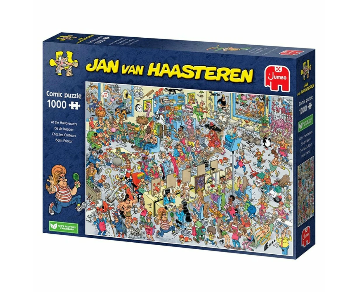 Jan Van Haasteren At The Hairdressers 1000 Piece Jigsaw Puzzle