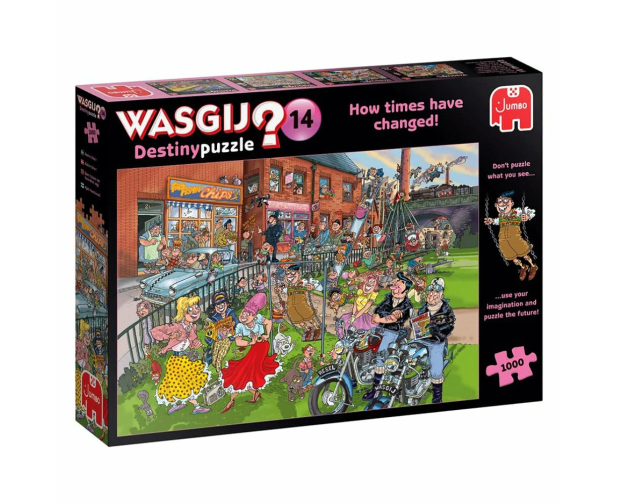 Wasgij Destiny #14 How Times Have Changed 1000 Piece Jigsaw Puzzle